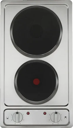Respekta Kochfeld Einbaukochfeld Duo Kochplatte Autark 2 Platten Edelstahl