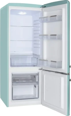 Amica KGCR 384 150 T Kühl-/Gefrierkombination Retro LED-Innenbeleuchtung -Küchen Profi 4a5c59a33d6668658daf71a3419e7386