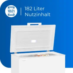 Exquisit Gefriertruhe GT200-HE-010E Weiss | Standgerät | 182 L Volumen | Weiß -Küchen Profi 4b41bfedb3d8fa0869d18e88aafe2e0f