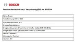 BOSCH Backofen HBF114 Mit PKM Induktionskochfeld IN4-2FZS Autark, 60cm -Küchen Profi 4b4dc7b7101ab7284a779bbcf5a0e48a