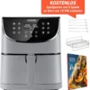 Cosori Premium 5,5-Liter Heißluftfritteuse, Grau -Küchen Profi 4b555058c8bd527073934534ee5c8e19