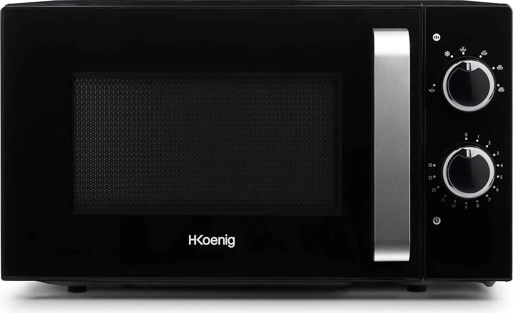 H.Koenig VIO8 Kompaktmikrowelle, Leistung 700 W, 20 Liter, Timer Bis 30 Min, 5 Heiz- Und Abtauleistungsstufen, 24,5 Cm Plattenspieler, Rostfrei, 45,2 X 34,5 X 26,2 Cm, 3 H.Koenig VIO8 Kompaktmikrowelle, Leistung 700 W, 20 Liter, Timer Bis 30 Min, 5 Heiz- Und Abtauleistungsstufen, 24,5 Cm Plattenspieler, Rostfrei, 45,2 X 34,5 X 26,2 Cm,