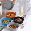 7.5'' Zusammenklappbarer Heißluftfritteusen-Silikontopf Grau Silikon Backkorb Kompaktfriteusen 2 7.5'' Zusammenklappbarer Heißluftfritteusen-Silikontopf Grau Silikon Backkorb Kompaktfriteusen -Küchen Profi 4bcfe37642f3526cc8472ef52b70fa9a