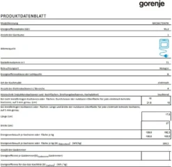 Gorenje GECS6C 70 WPA Elektro-Standherd - Glaskeramik-Kochfeld - 71 Liter - ExtraSteam - GentleClose - AirFry - Versenkbare Knebel - AquaClean - PerfectGrill - Teleskopauszüge - Weiß -Küchen Profi 4cf0d1954870e03a0ed3075dffa9982b