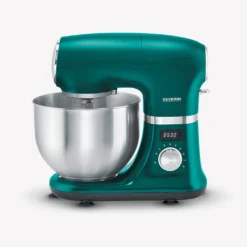 SEVERIN Küchenmaschine - Grün Limited Edition KM 3896 Aus Edelstahl, Matt-Grün Edelstahl Gebürstet Schwarz -Küchen Profi 4db7bb7ffe2af23311e38becad43718b