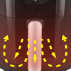 Heißluft-Fritteuse Emerio AF-122706 Air-Fryer 3 Liter Schwarz -Küchen Profi 4e64e1aeb146eb9971e972b0b7a93645