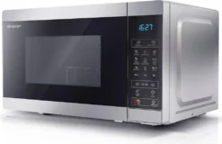 SHARP Mikrowelle Mit Grillfunktion 1000 Watt 20 Liter 11 Leistungsstufen YC-MG02ES -Küchen Profi 4ef06a5b43aaedc651df0c324196ff16