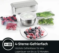 AEG RCB632E4MM Freistehende Kühl-Gefrierkombination / 1860 Mm / / Gefrierteil Unten / 324 L / CustomFlex - Flexibles Türablagesystem / NoFrost / Farbe: Edelstahl-Türen, Seiten Grau 28 AEG RCB632E4MM Freistehende Kühl-Gefrierkombination / 1860 Mm / / Gefrierteil Unten / 324 L / CustomFlex - Flexibles Türablagesystem / NoFrost / Farbe: Edelstahl-Türen, Seiten Grau -Küchen Profi 4f6edfe15c254372a6cc9d98678aa5dc