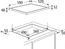PKM Einbaukochfeld KH KF4 2KB Autark 60cm TIMER Bräterzone 10 PKM Einbaukochfeld KH KF4 2KB Autark 60cm TIMER Bräterzone -Küchen Profi 4fa9e83ef953348901141e1f049ba3d6 1