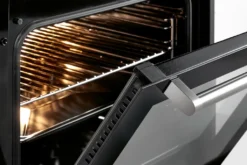 Bomann Elektroherd Set, Backofen Mit Glaskeramik-Herdplatte Und 4 Kochplatten, Ofen M. Ober-/Unterhitze, Grill- Und Umluft Mit Ceranfeld, Backofen M. Touch-Display EHBC 7933 IX -Küchen Profi 4fd3d4bc42de3fbc1a5ec71dc810e74a