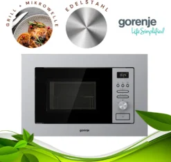Gorenje - BM201AG1X - Einbau-Mikrowelle - Edelstahl -Küchen Profi 4fe0f94d2dabe083d0f4192d0da14f9f