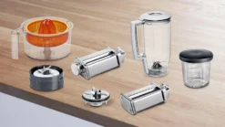 Bosch Küchenmaschine, MUM Serie 2, 700 W, Weiß MUMS2AW21 -Küchen Profi 51b667b243bca0da0be3f9d14ac479f2