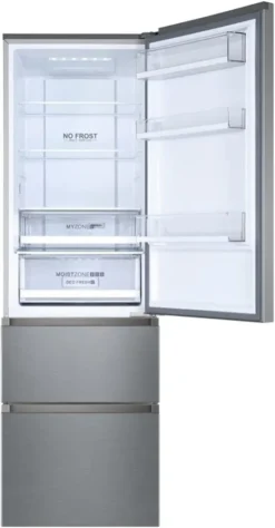 Haier HTR5619ENMG Kühl-Gefrierkombination No Frost Edelstahllook -Küchen Profi 5240b9f611c79a257348bde77ae6c9a4
