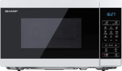 Sharp YC-MG02E-W, Arbeitsplatte, 20 L, 800 W, Berührung, Blau, Weiß, 1000 W