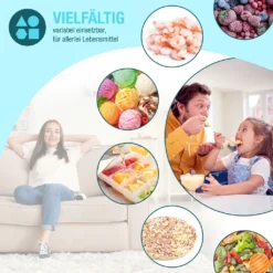 Bomann® Gefrierschrank, 85 Liter Nutzinhalt, Gefrierschrank Klein Mit 3 Gefrierschubladen U. Eiswürfelschale, Mini Fridge Mit Stufenloser Temperaturreglung, Türanschlag Wechselbar - GS 2186.1, Weiß -Küchen Profi 52cee32eecf27399ac92e2884d7a246e 1