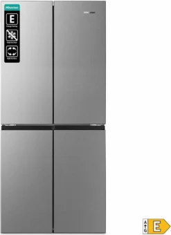 Hisense RQ563N4SI2 Kühl-Gefrierkombination Side-by-Side 454 L: 294 L Kühlteil + 160 L Gefrierteil - LED-Innenbeleuchtung - Total No Frost - Multi Air Flow - Super Cool -Küchen Profi 530750a42457952ba8ec9b621ca32869