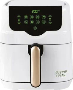 Just Vegan – Airfryer – 4,5L - Wit -Küchen Profi 533c2014f3e5588e94a5434bdf972e81