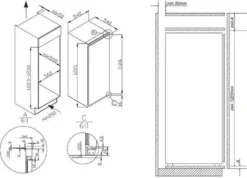 Amica Einbau-Vollraum-Kühlschrank, 122 Cm Nische, EVKS16175 -Küchen Profi 549a291ad7b98fec978acc8557308821