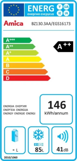 Amica EGS 16173, Gefrierschrank, 880 Mm Nische, Schlepptür-Technik, 18 Amica EGS 16173, Gefrierschrank, 880 Mm Nische, Schlepptür-Technik, -Küchen Profi 5526024cde0e0420f0964af49d5d1ad4