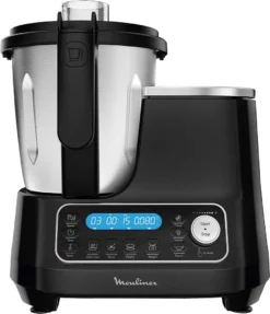 Moulinex HF 4568 Click Chef - Multikocher Schwarz/Edelstahl -Küchen Profi 552ed1042896b39948b848116b4a82c0