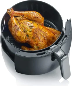 SEVERIN Heißluft-Fritteuse FR 2445 Edelstahl / Schwarz -Küchen Profi 55b2776b66036c98487fbd465fb0bfe8