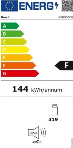 BOSCH KIR81VSF0 Integrierbarer 1-türiger Kühlschrank - SER4 - ++ - 177x56cm - Weiß -Küchen Profi 55dd95cea7d91e4dfa1b8c2b4acf3ca4