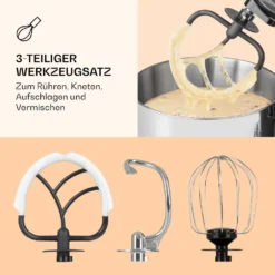 Bella Pico 2G Küchenmaschine 1300W 1,7PS 6 Stufen 5 Liter 12 Bella Pico 2G Küchenmaschine 1300W 1,7PS 6 Stufen 5 Liter -Küchen Profi 55f84244742ccb8670d2e1e6a7ab89e9