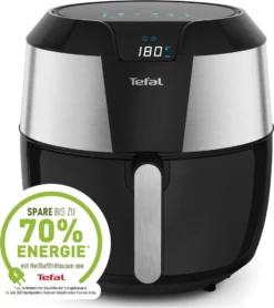 Tefal EY701D Easy Fry XXL Heißluftfritteuse, Fassungsvermögen: 1,6 Kg, Timer,8 Automatische Menüs -Küchen Profi 56667030e08fbb4d1d75098c96336452