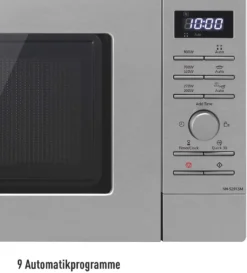 Panasonic NN-S29K, Mikrowelle, 800W,20L Garraum,Edelstahl,LED Display -Küchen Profi 56be9b2495d7b441b374c4f94c3bbaac