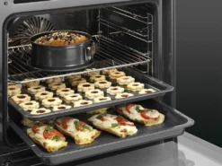 AEG BES331 Set Backofen BES33101ZM + Glaskeramikkochfeld HK634060XB -Küchen Profi 57ac84b4a3bc42b622e010cff2e9b429