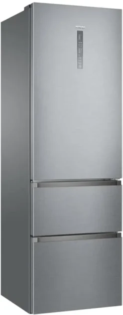 Haier HTR5619ENMG Kühl-Gefrierkombination No Frost Edelstahllook -Küchen Profi 57af0e4c3a1a10554b59dbc54cacf41c