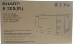 Sharp R200INW Mikrowelle Silbermetallic -Küchen Profi 585018aa6e57cc3494339519488e5719