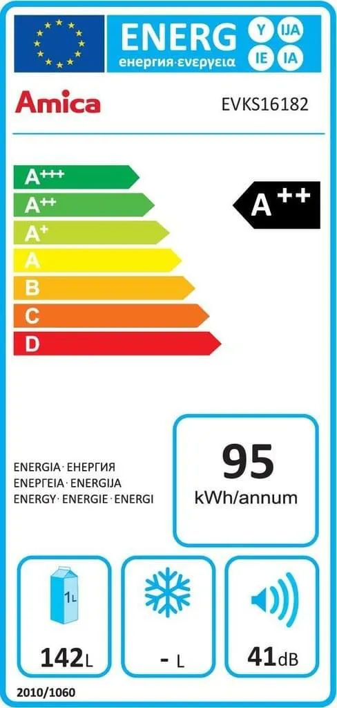 Amica EVKS 16182, Vollraum-Kühlschrank, 880 Mm Nische, Festtür-Technik, 7 Amica EVKS 16182, Vollraum-Kühlschrank, 880 Mm Nische, Festtür-Technik, – Bild 5