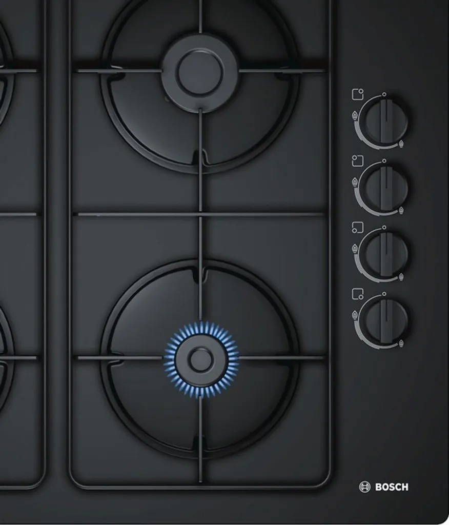 Bosch POP6B6B80 60cm Gaskochfeld Schwarz Hartglas GAS KOCHFELD Autark 9 Bosch POP6B6B80 60cm Gaskochfeld Schwarz Hartglas GAS KOCHFELD Autark – Bild 7