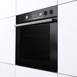 Gorenje Black Set 4 INDUCTION Einbauherd - Set Mit Induktions-Kochfeld Mit Edelstahlrahmen - 77L XXL Volumen - GentleClose - AirFry - PizzaMode - ChildLock - PerfectGrill - Teleskopauszüge - Schwarz -Küchen Profi 59bb516602a31eeaa6d74c50ae9c67d3