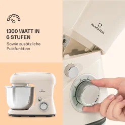 Bella Pico 2G Küchenmaschine 1300W 1,7PS 6 Stufen 5 Liter 10 Bella Pico 2G Küchenmaschine 1300W 1,7PS 6 Stufen 5 Liter -Küchen Profi 59cf438a0a723212cb79e4793865add8