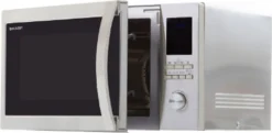Sharp R-982STWE Kombi Mikrowelle Mit Infrarotgrill -Küchen Profi 59d5bb63ce1b49060ce8b3642fc0d76d