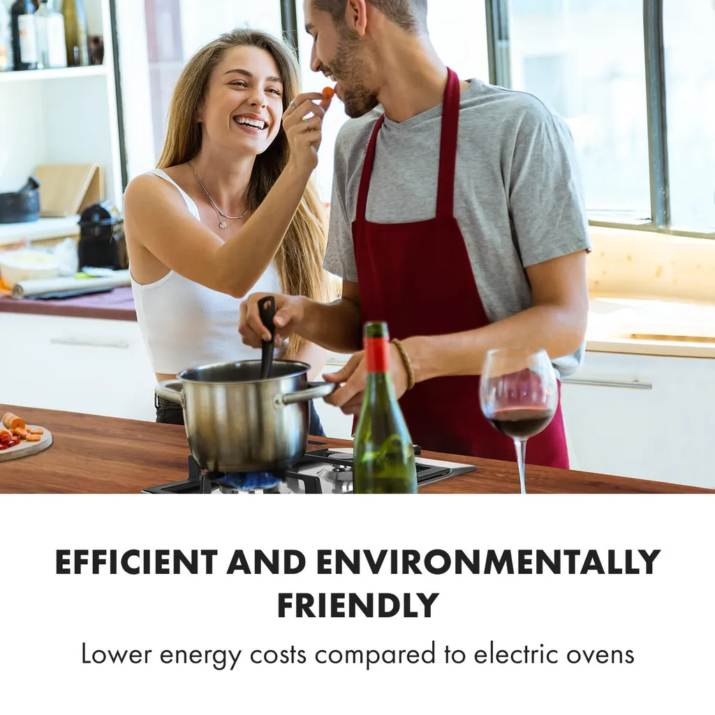 Klarstein Ignito Domino Gaskochfeld , 2-flammig , Autark , 30 Cm , Einbau , Sabaf-Brenner , Erdgas/Propangas , Sicherheitsventile , Automatische Abschaltung , Topfträger Aus Gusseisen , Edelstahl , Silber 4 Klarstein Ignito Domino Gaskochfeld , 2-flammig , Autark , 30 Cm , Einbau , Sabaf-Brenner , Erdgas/Propangas , Sicherheitsventile , Automatische Abschaltung , Topfträger Aus Gusseisen , Edelstahl , Silber – Bild 2