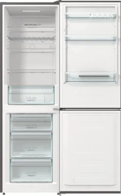 Gorenje NRK61CAXL4 Kühl-Gefrierkombination - NoFrostPlus - Inverter-Kompressor - FastFreeze - 185 Cm - Kühlteil 220 L - Gefrierteil 106 L - Inox-Look -Küchen Profi 5bbf263613f27d22ff8ffcfd984b88a7