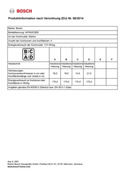 Bosch Serie | 4, Induktionskochfeld, 60 Cm, Herdgesteuert, Schwarz, Mit Rahmen Aufliegend NIF645CB5E -Küchen Profi 5c11a9627bfe6612f5a1a4ec6dd07f2a