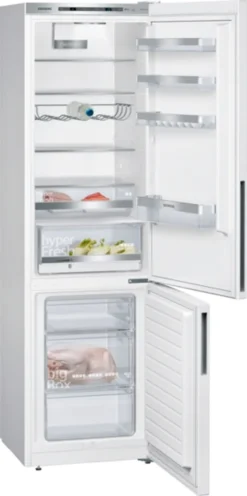 Siemens KG39EAWCA IQ500 Freistehende Kühl-Gefrier-Kombination / C / 149 KWh/Jahr / 343 L / HyperFresh Frischesystem / LED-Innenbeleuchtung / BigBox / SuperCooling -Küchen Profi 5dc059c5765f251301b1bd46cc76cd0f