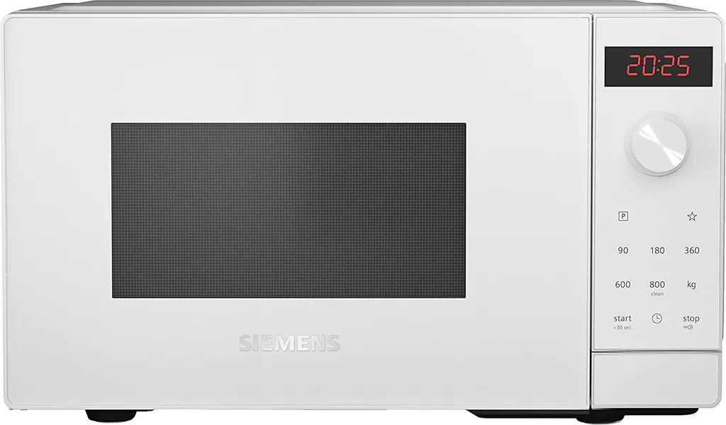 Siemens FF023LMW0 IQ300 Mikrowelle, 44 X 26 Cm, 800 Watt, Drehteller 27 Cm, Türanschlag Links, CookControl7 Automatikprogramme, Favoritentaste 3 Siemens FF023LMW0 IQ300 Mikrowelle, 44 X 26 Cm, 800 Watt, Drehteller 27 Cm, Türanschlag Links, CookControl7 Automatikprogramme, Favoritentaste