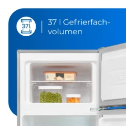 Exquisit Kühl- Und Gefrierkombination KGC270-45-040E Inoxlook | Standgerät | 206 L Volumen | Inoxlook -Küchen Profi 5f221eaa5bff6dc10c21a8acd5f6333c