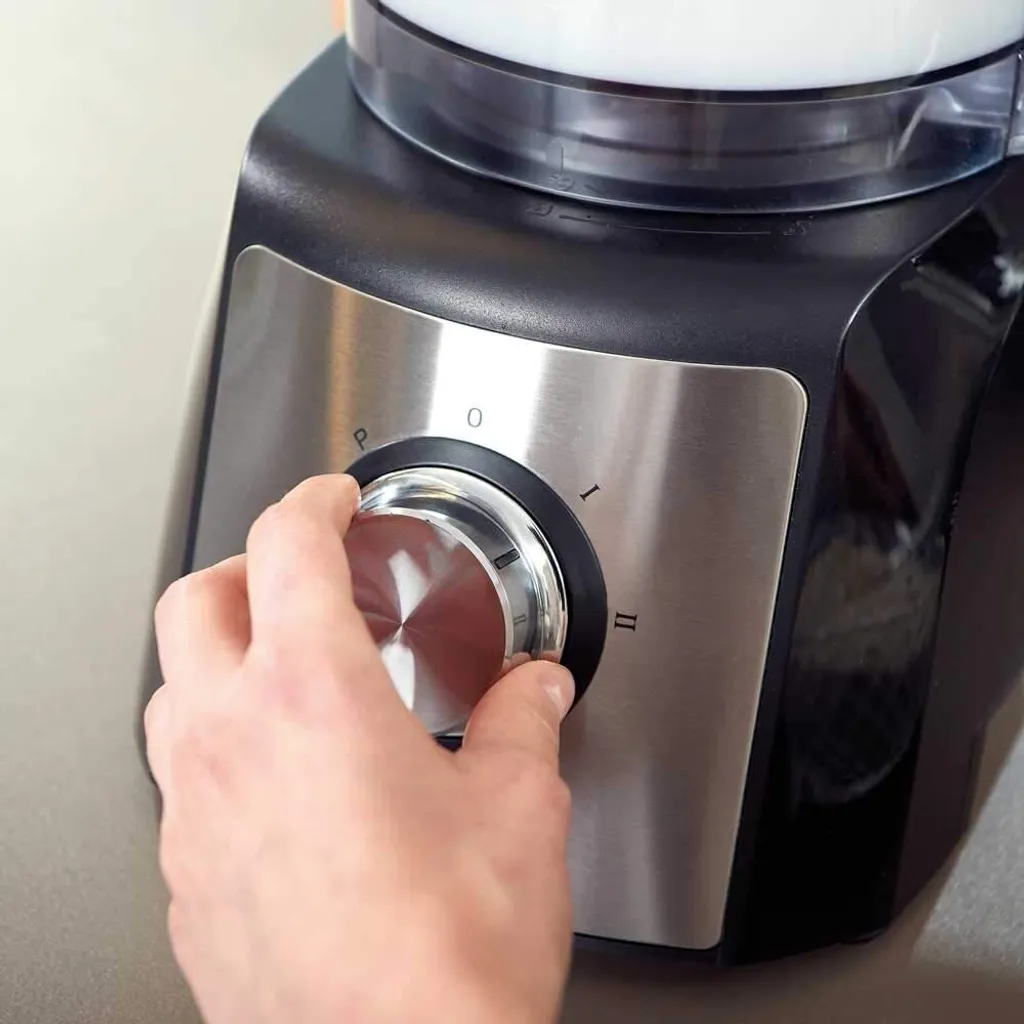 Black & Decker Black+Decker BXFPA1200E - Küchenmaschine 1.200W, Behälter 1,5l, 2 Geschwindigkeiten/Turbo-Funktion, +8 Zubehörteile, Anti-Fingerprint-Edelstahloberflächen, Klingen Und Scheiben Aus Edelstahl 11 Black & Decker Black+Decker BXFPA1200E - Küchenmaschine 1.200W, Behälter 1,5l, 2 Geschwindigkeiten/Turbo-Funktion, +8 Zubehörteile, Anti-Fingerprint-Edelstahloberflächen, Klingen Und Scheiben Aus Edelstahl – Bild 9