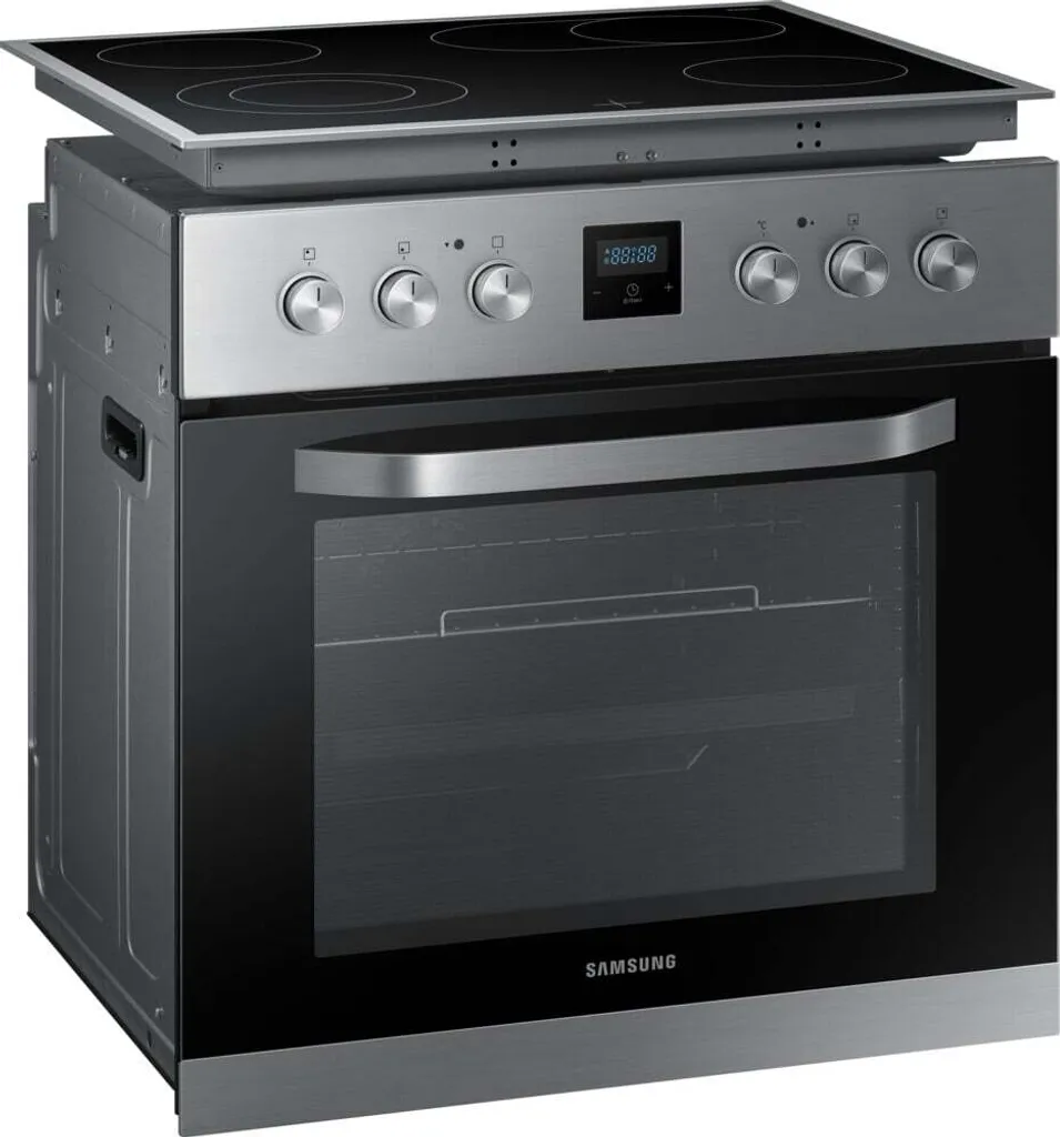 Samsung F-NB69R2301RS Herdset Heißluft LED-Display Timer Teleskopauszug EEK: A 4 Samsung F-NB69R2301RS Herdset Heißluft LED-Display Timer Teleskopauszug EEK: A – Bild 2