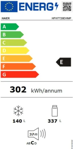 Haier HFW7720EWMP French Door Mit Edelstahlfront Wasserspender -Küchen Profi 61892d87aefebd60c9c4db4424e77e32