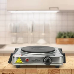 Grafner Kochplatte Einzel 1000 Watt Mit Klappbaren Griffen Edelstahl KP10881 -Küchen Profi 62052ddf2f9aa2581ba8e20234790e4f