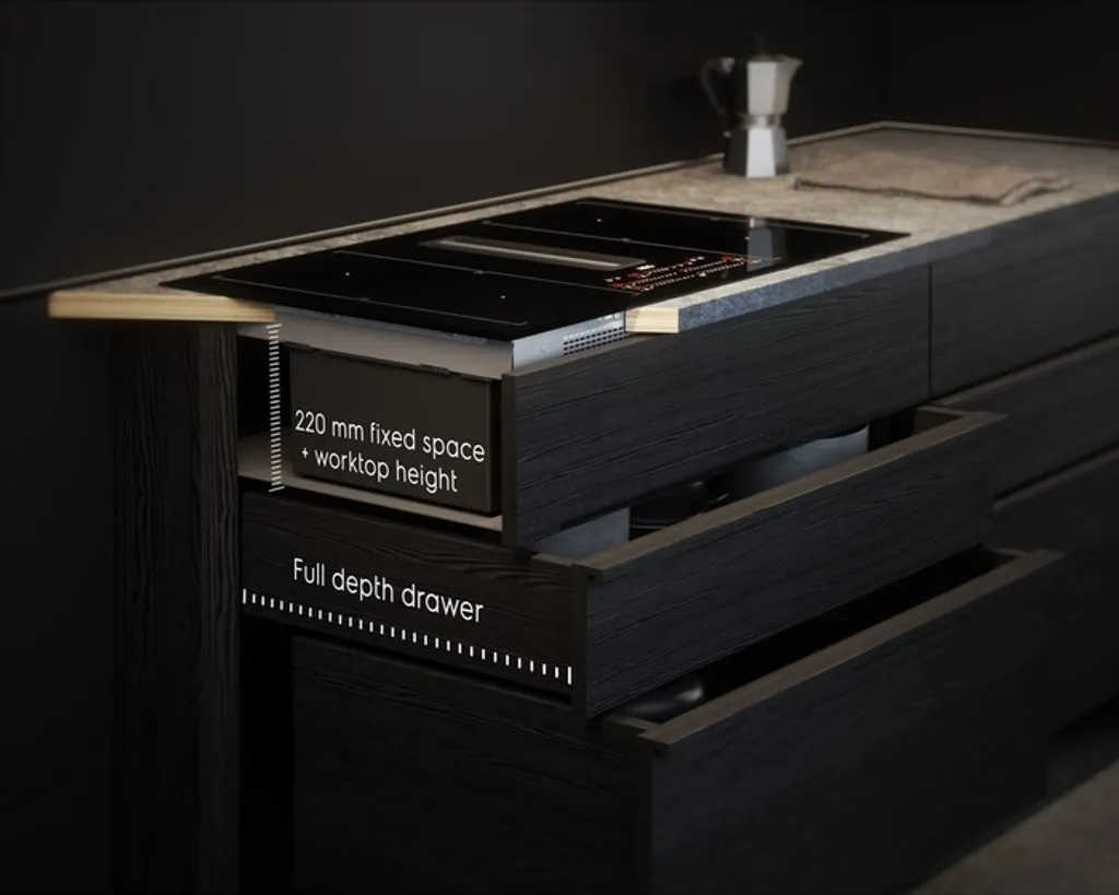 AEG - CCE84751CB - Einbau-Induktions-Kochfeld Mit Integriertem Dunsabzug - Umluft 17 AEG - CCE84751CB - Einbau-Induktions-Kochfeld Mit Integriertem Dunsabzug - Umluft – Bild 15