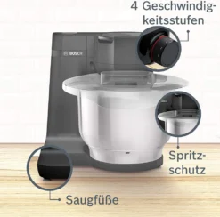 Bosch Serie 2 MUMS2EB01 Küchenmaschinen - Schwarz -Küchen Profi 64112af07b6d7c126faf7682a24b7a9d