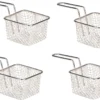 Edelstahl Mini Frittierkorb Pommesschale - 4er Set - Metall Servierkorb Für Fingerfood -Küchen Profi 64477b2c504fa82061a2111114fdc963